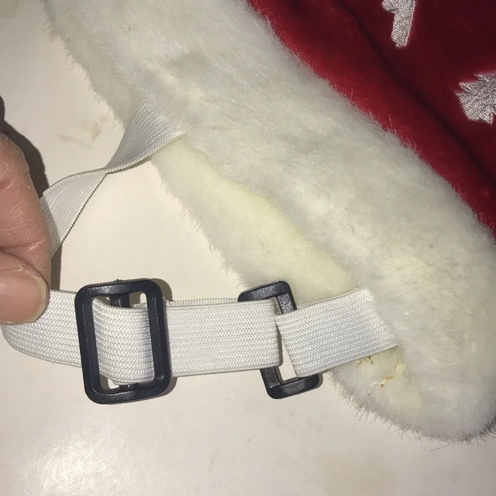 NWT Furry Santa Hat for Pets